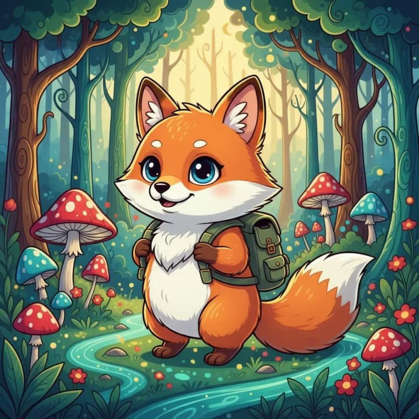 Cute Cartoon Animal Character lookbook image 1