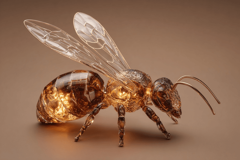 Fossilized amber lookbook image 1